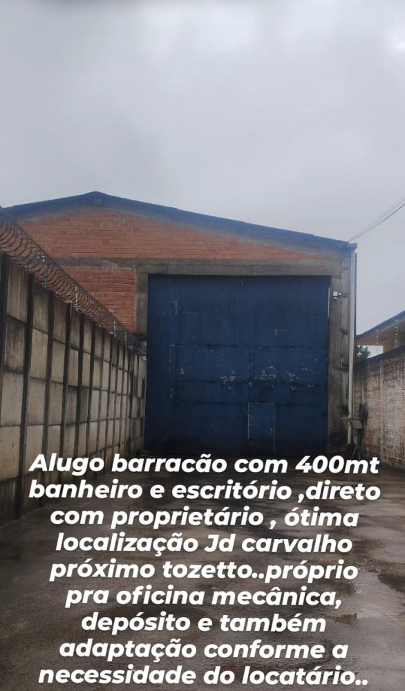 Barraco - Aluguel - Jardim Carvalho - Ponta Grossa - PR