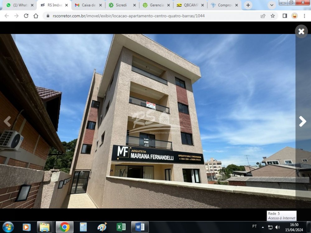 Apartamento Alto Padro - Aluguel - Centro - Quatro Barras - PR